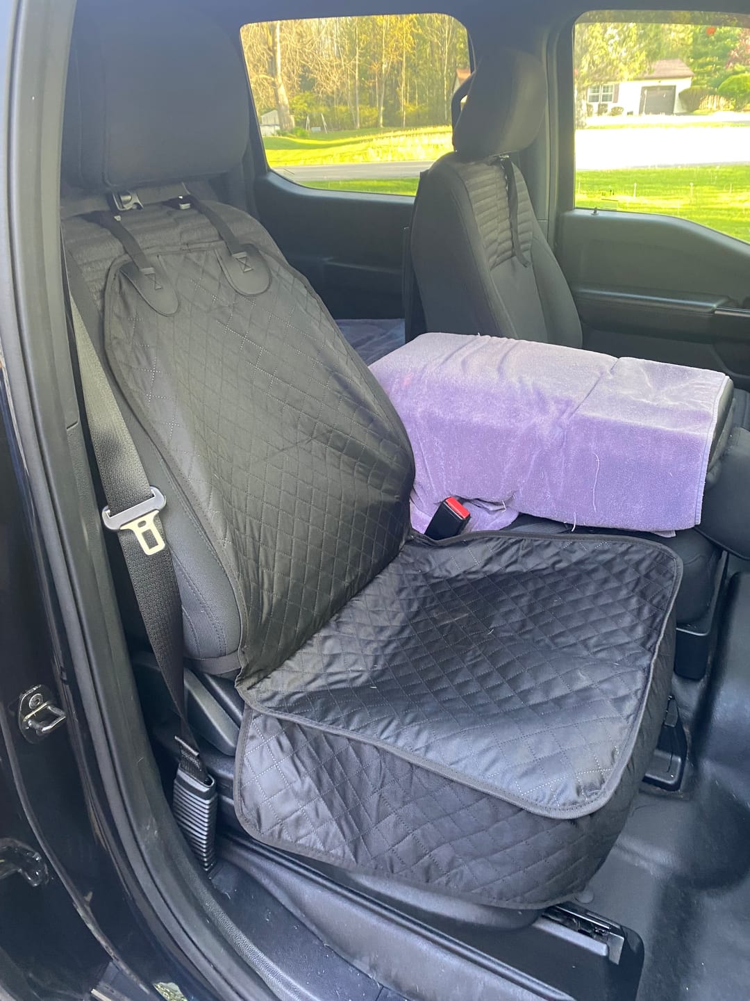 Customer photo review of Waterproof Single-Seat Cover