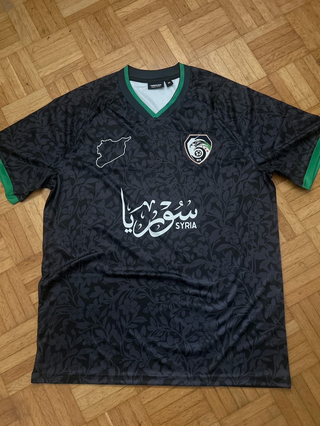 Customer photo review of Syria Jersey - Jasmine Black