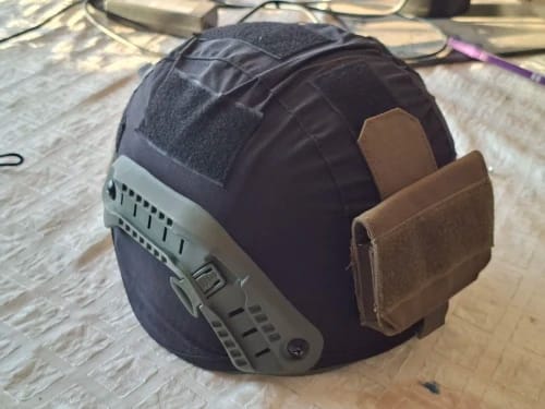 Customer photo review of ShadowSkin Helmet Cover