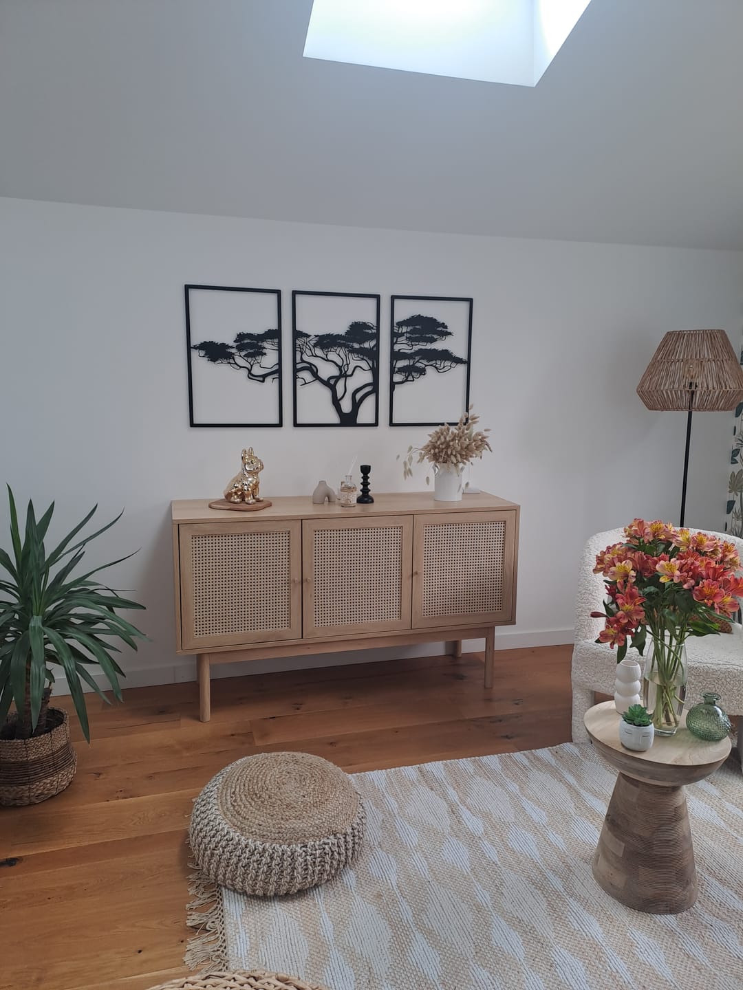 Customer photo review of Décoration murale en métal noir - Arbre de vie Africain