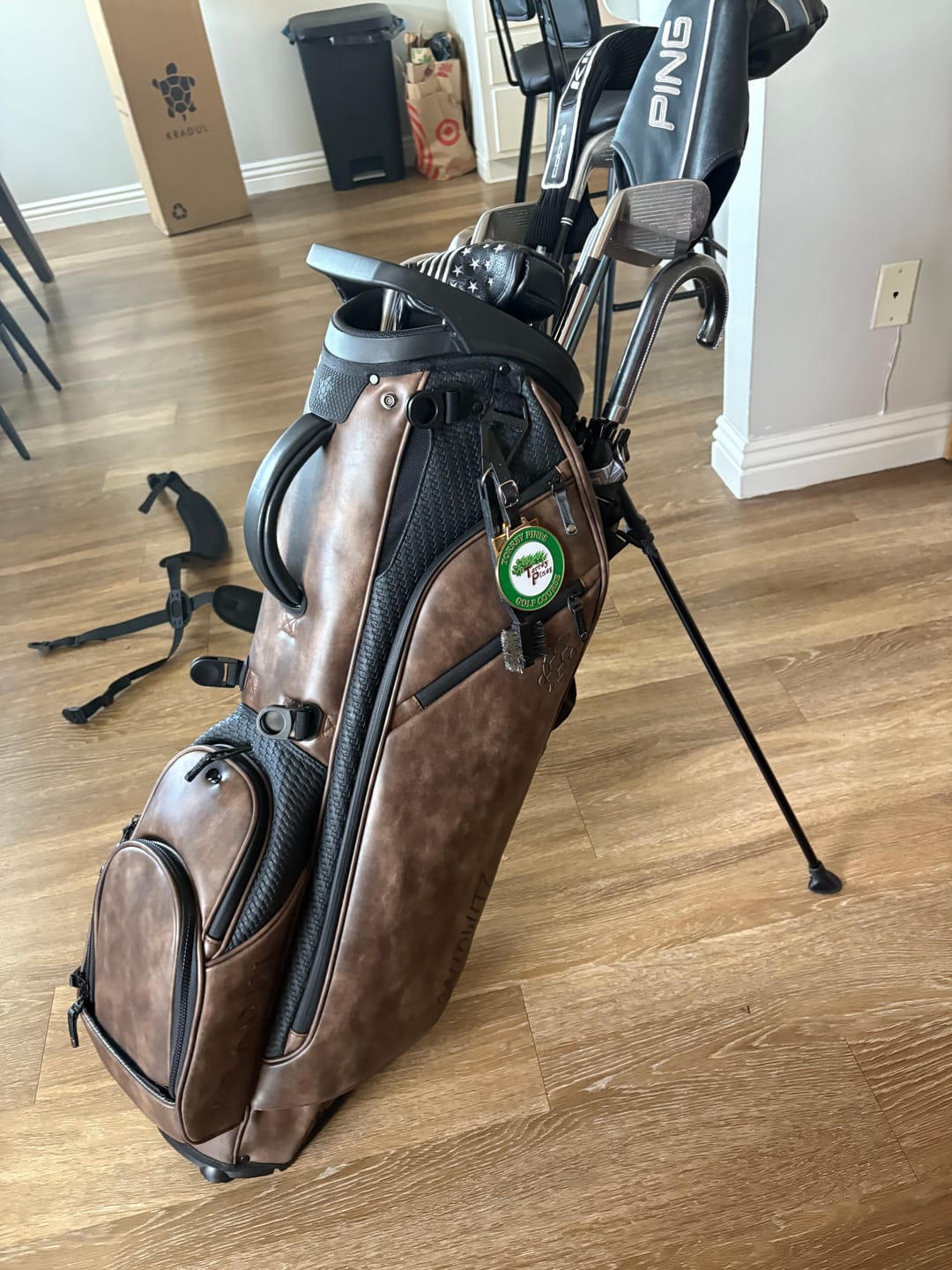 Customer photo review of LUX G-Exotics 8.5” Carry Bag: Woven & Weathered [Customize]
