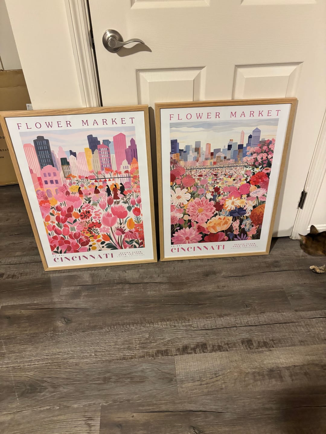 Customer photo review of Cincinnati Flower Poster