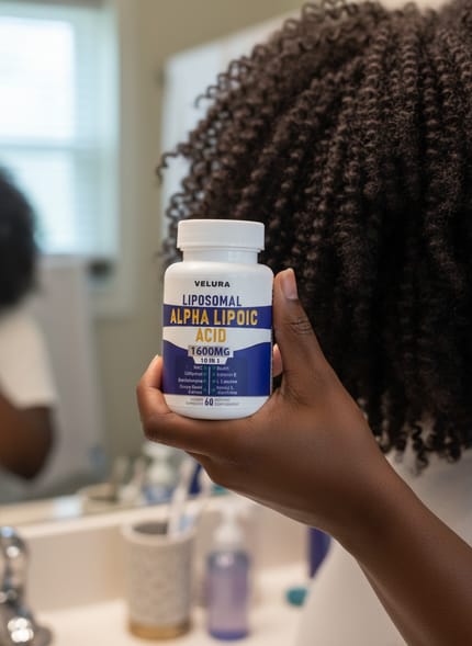 Customer photo review of Velura™ Crown Revival Capsules