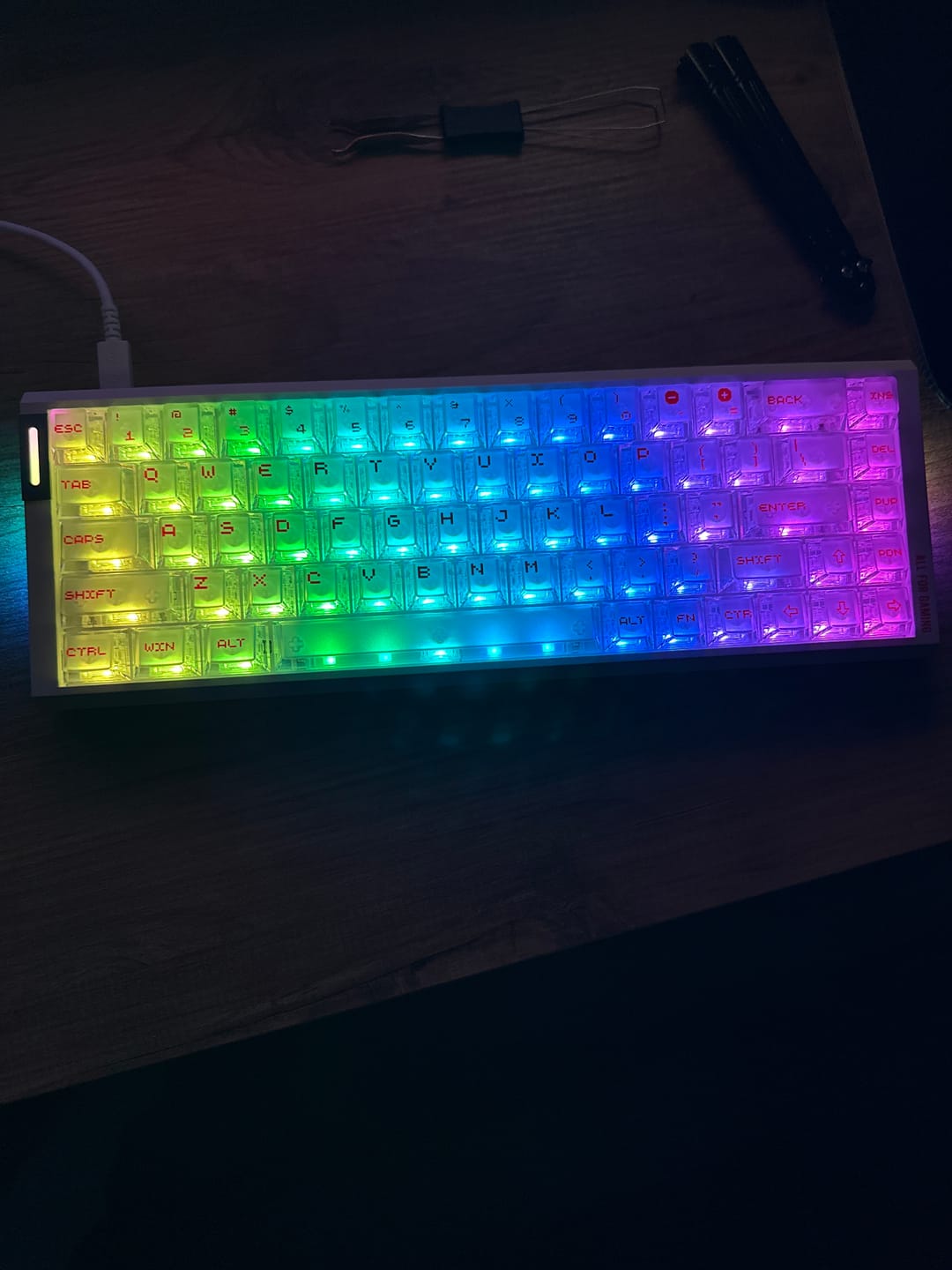 Customer photo review of ATK RS6 Air Klavye (Manyetik Switch / HE)