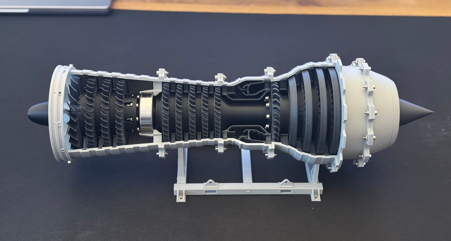 Customer photo review of Turbojet/Turbofan Engine - E01