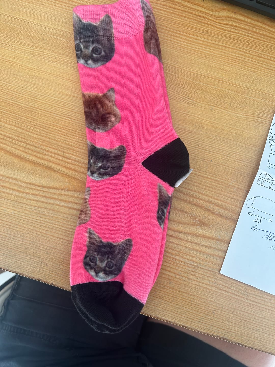 Customer photo review of Votre photo - Chaussettes personnalisées