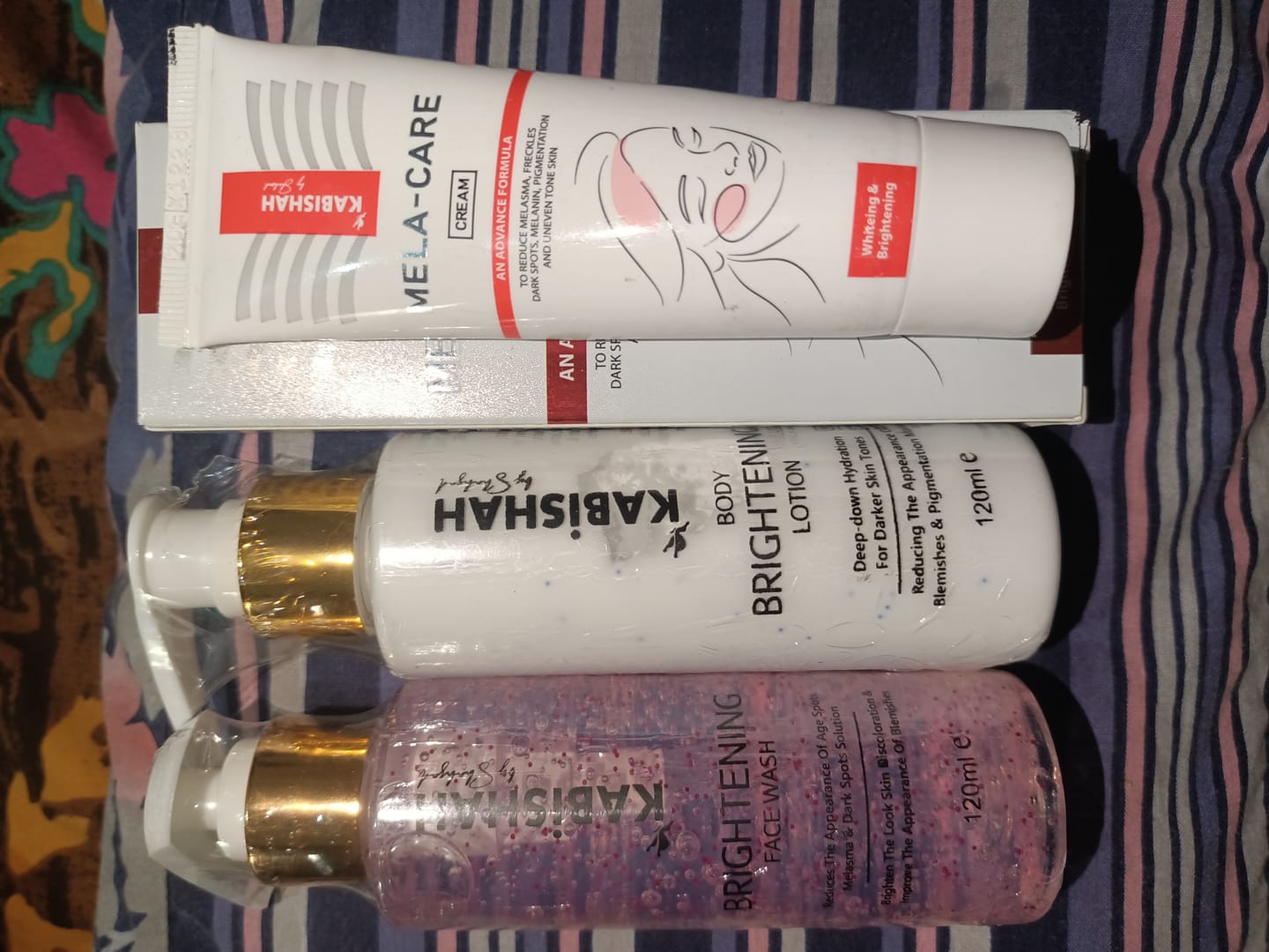 Customer photo review of Complete Fairness Radiance Bundle: Whitening Trio