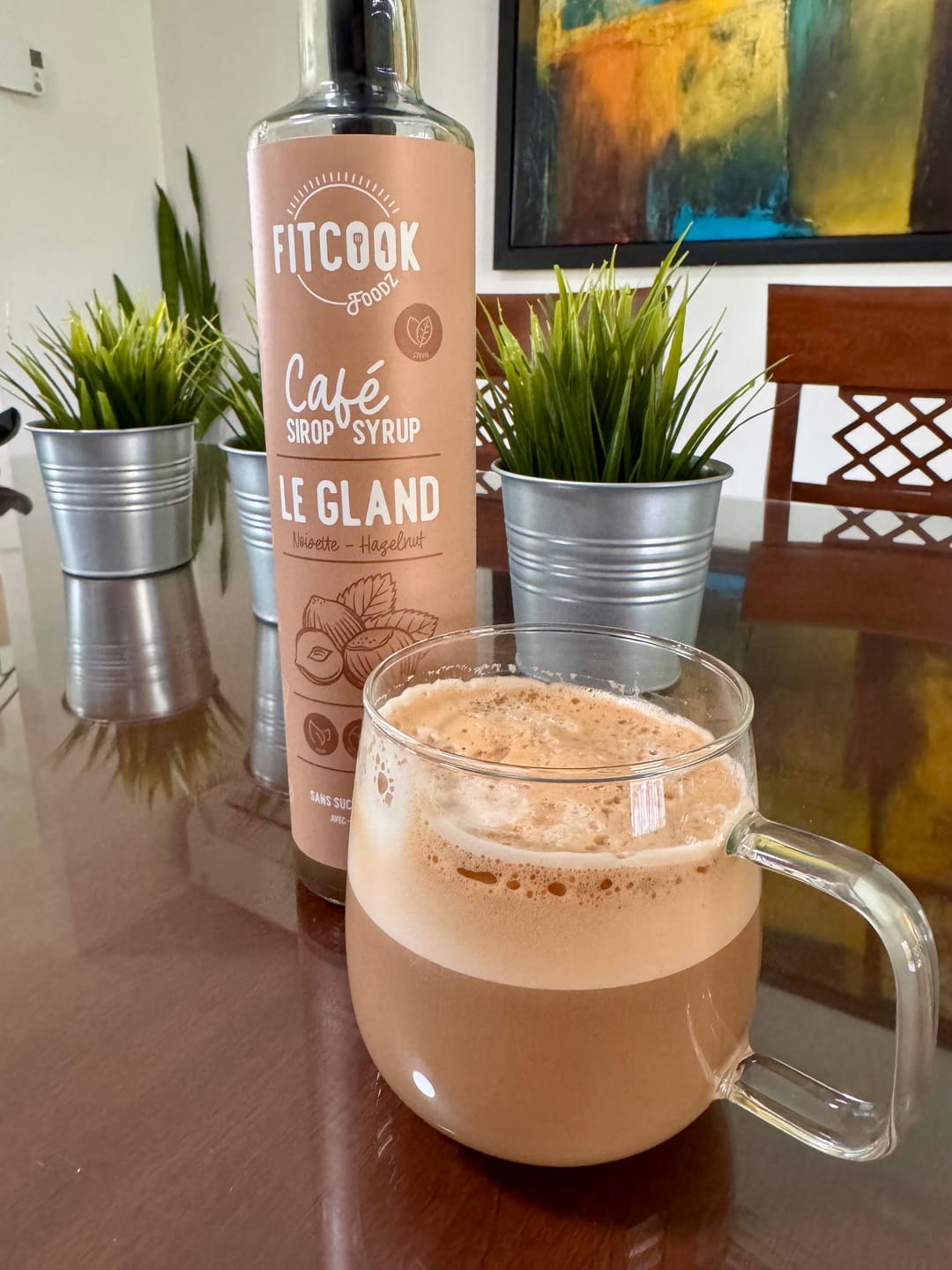 Customer photo review of Le Gland - Sirop à la Noisette Sans Sucre