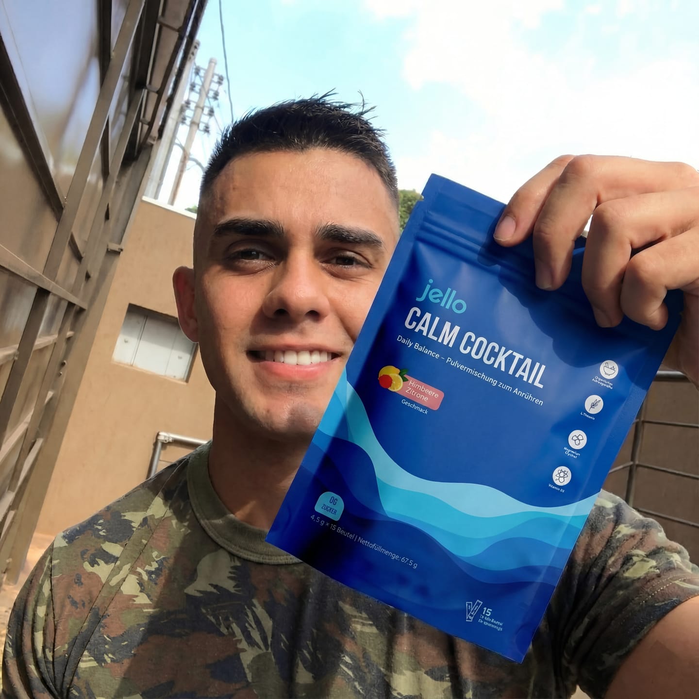 Customer photo review of Jello Calm Cocktail