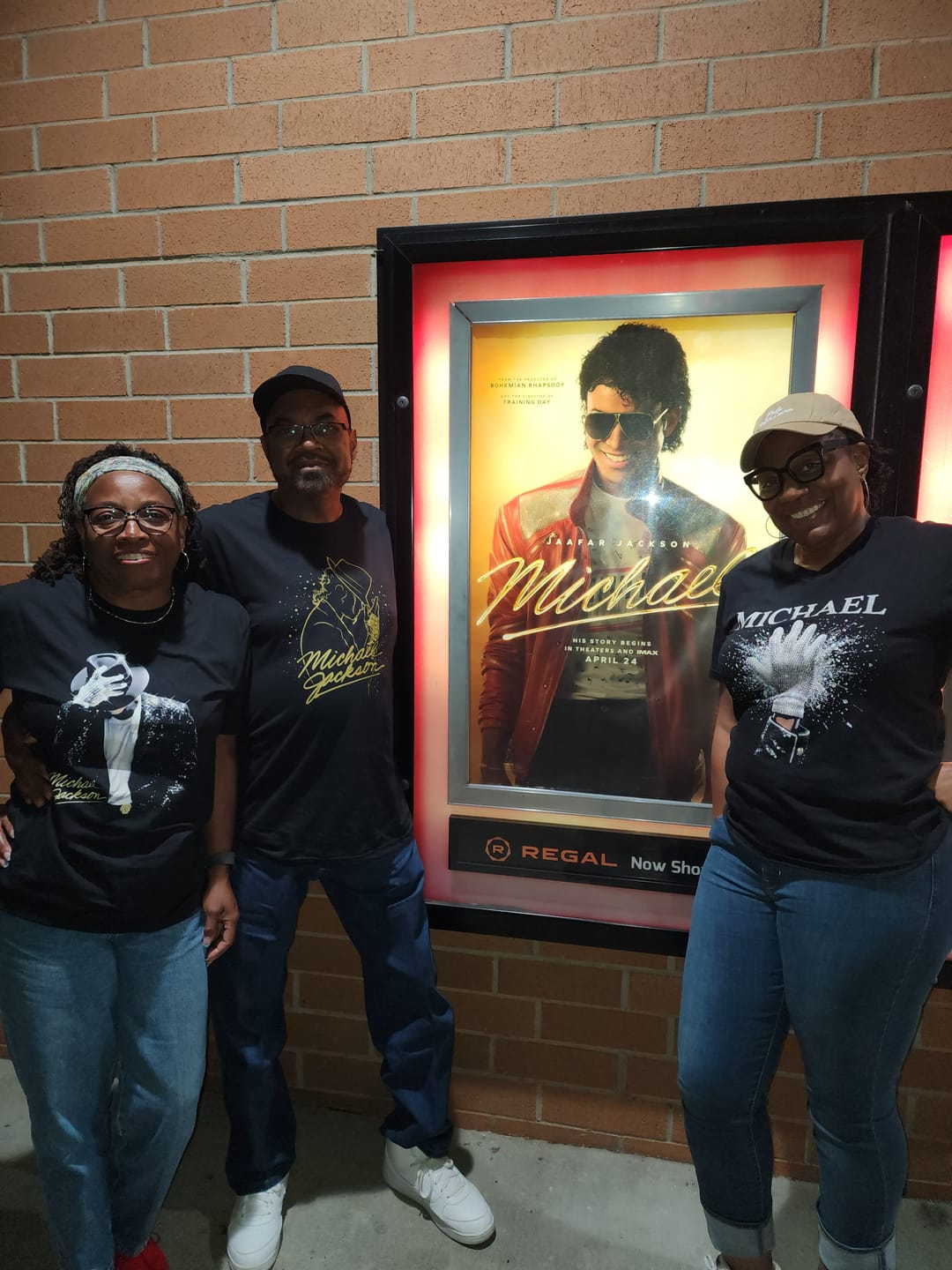 Customer photo review of Michael (Screen Print Only)