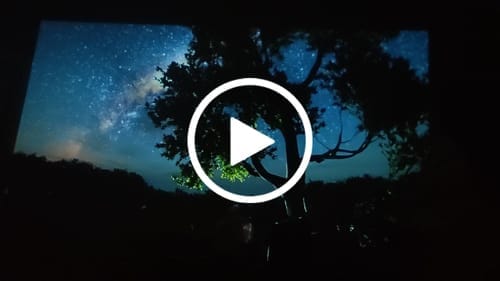 Customer photo review of CineMaster Pro® - 4K Smart Projektor