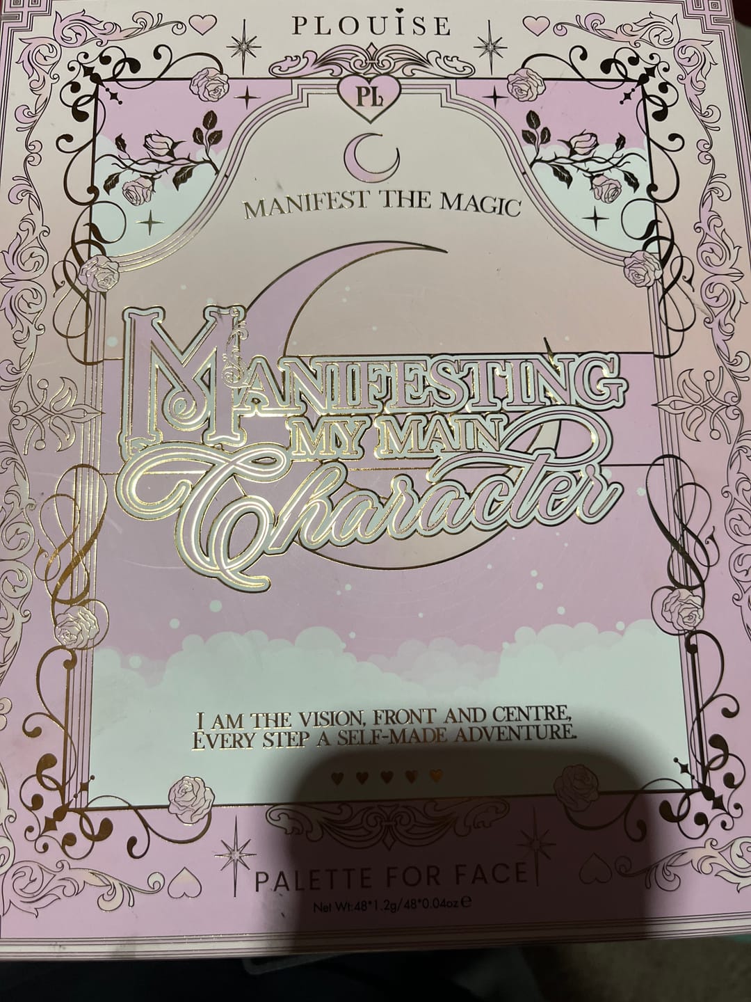 Customer photo review of Manifesting My Main Character Eye & Face Palette