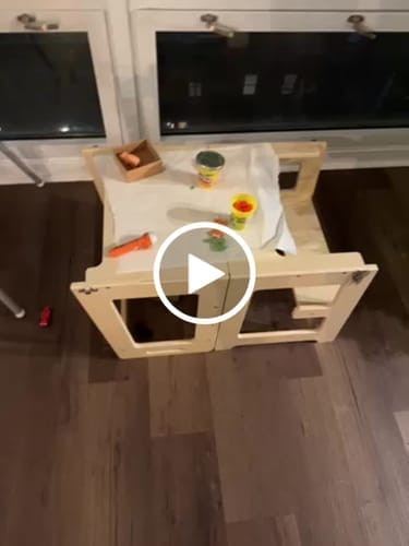 Customer photo review of Date | 4-in-1 Kitchen Tower & Desk