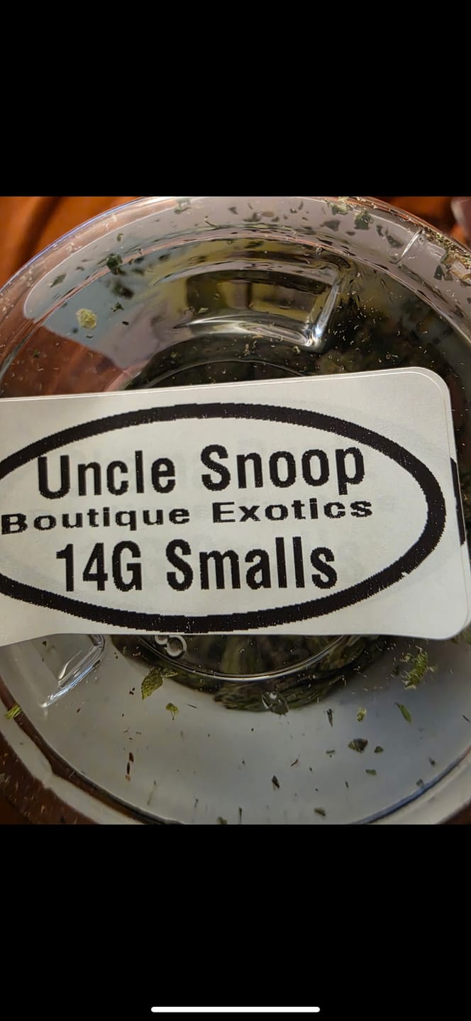 Customer photo review of Boutique Exotics - Uncle Snoop - Minis - 28 Grams - Hybrid