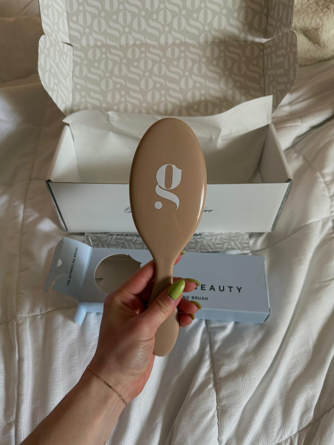 Customer photo review of The Detangling Brush