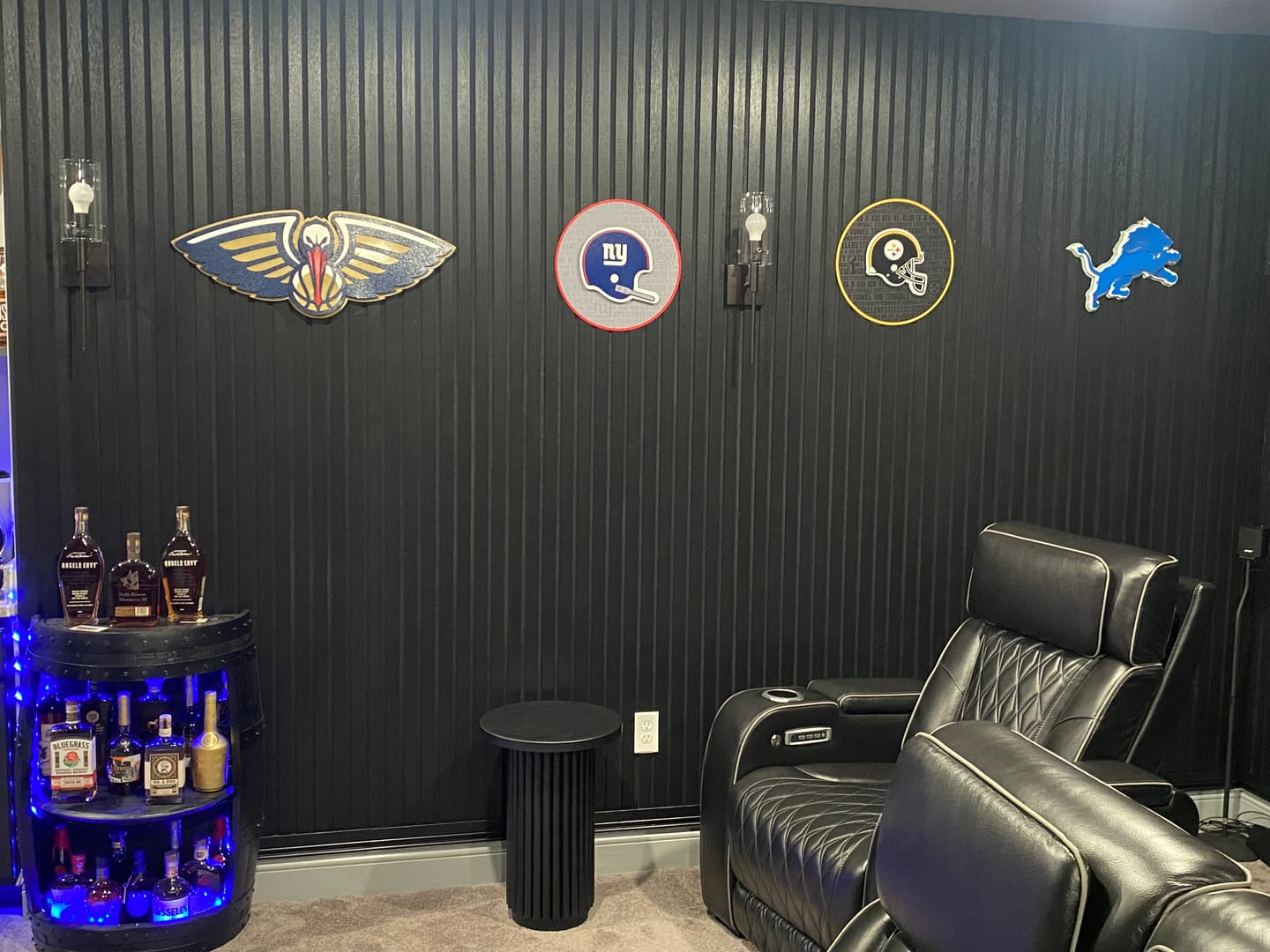 Customer photo review of New York Giants CRAFT SERIES 3D Vintage Metal Wall Art