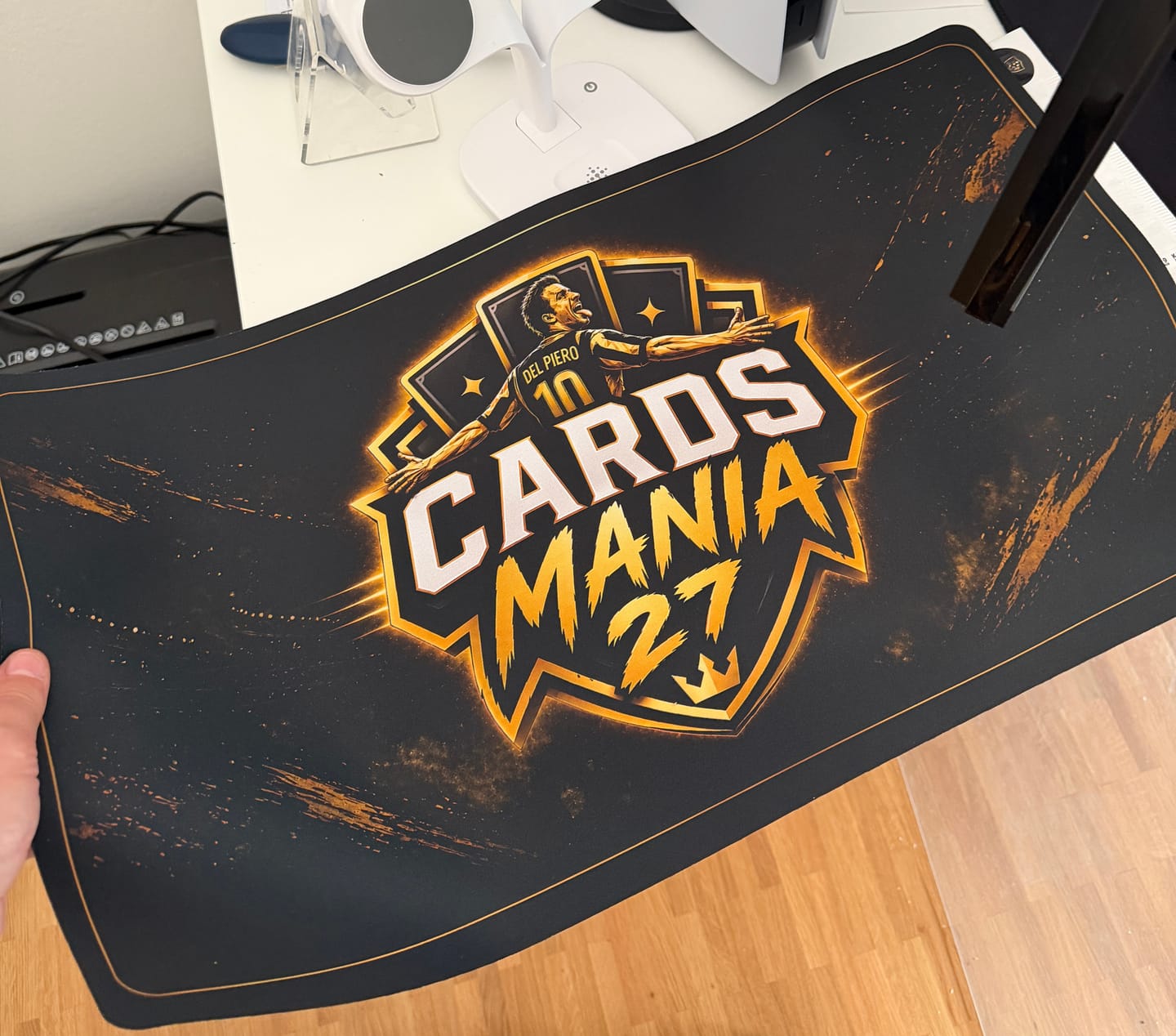 Customer photo review of "CUSTOM" Neopren Playmat