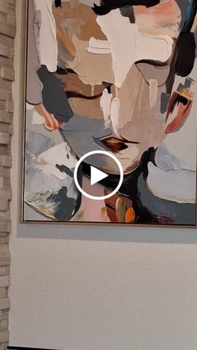 Customer review photo for Colorful Painting #CA108
