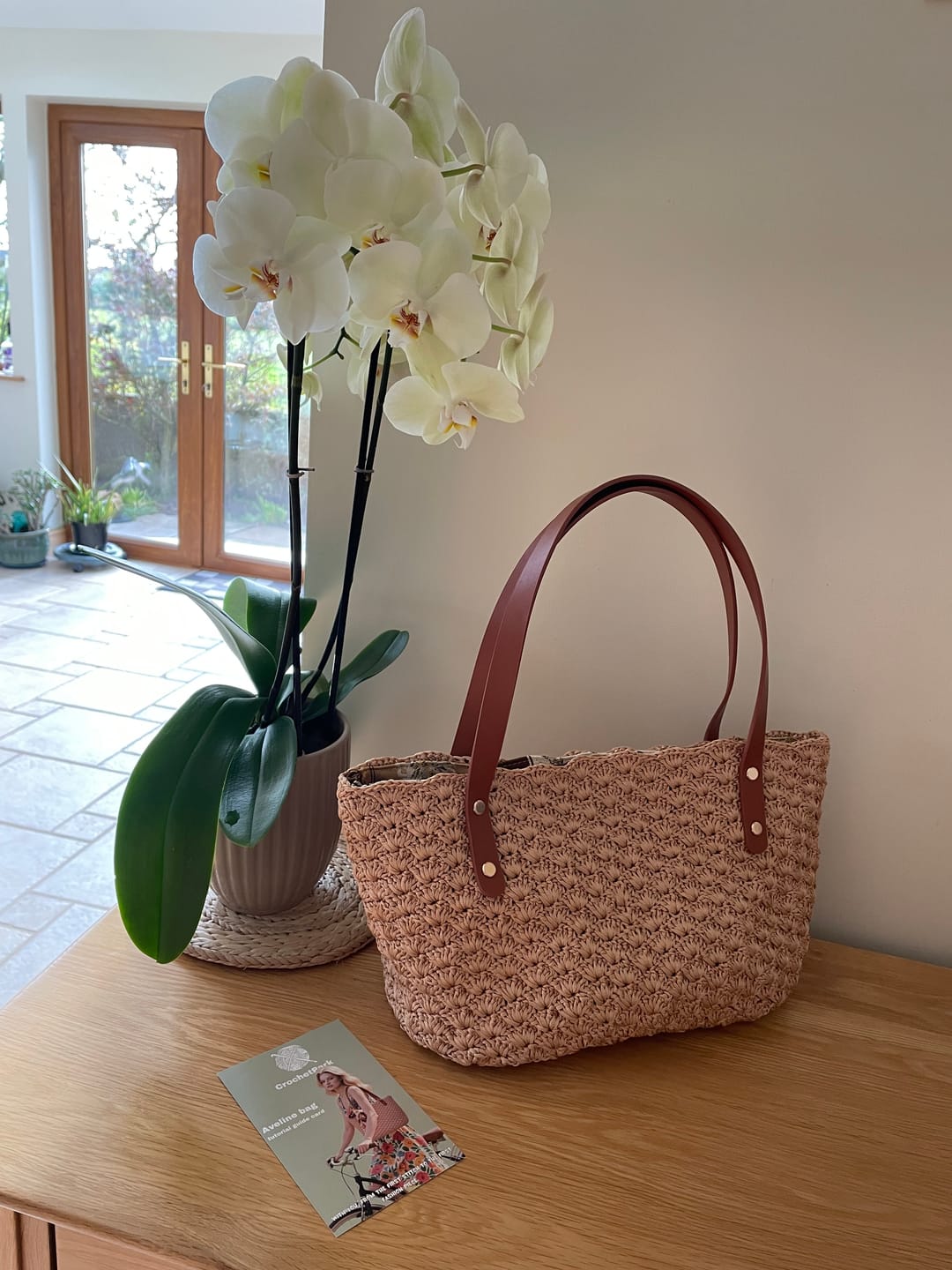 Customer photo review of CrochetPark™ Aveline crochet Shoulder Bag Kit