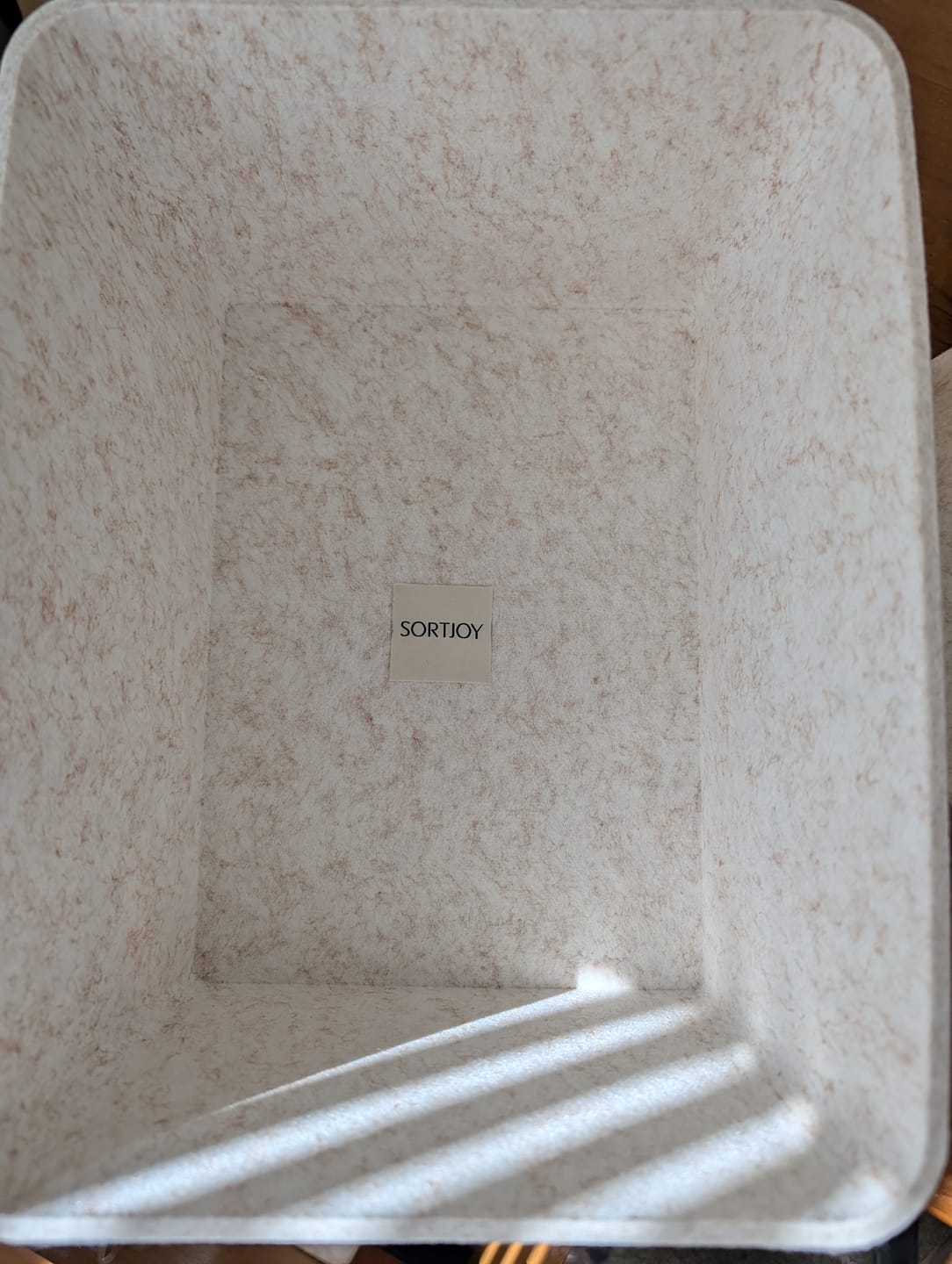 Customer photo review of The Sculpted Bin - Wide