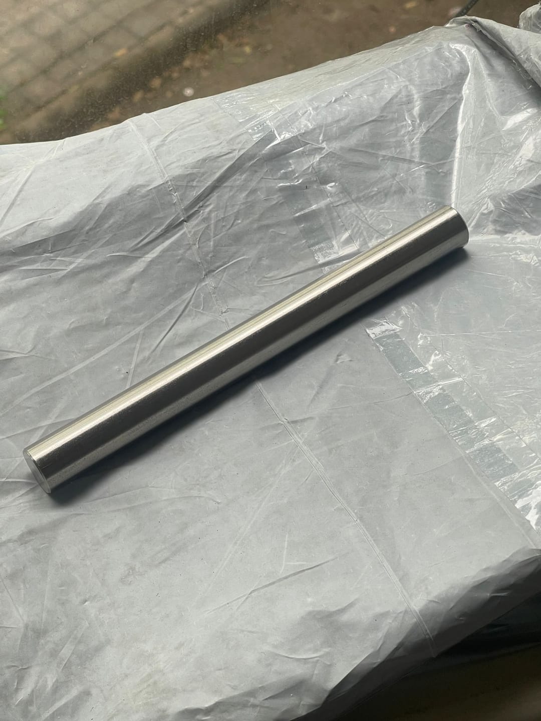 Customer photo review of Stainless Steel Virtual Rod – Vastu Remedy for Durable Energy Balancing & Long-term Door Protection | Ideal for Main Entrances | 18 & 22 mm Thickness | 9 & 12 Inch Sizes