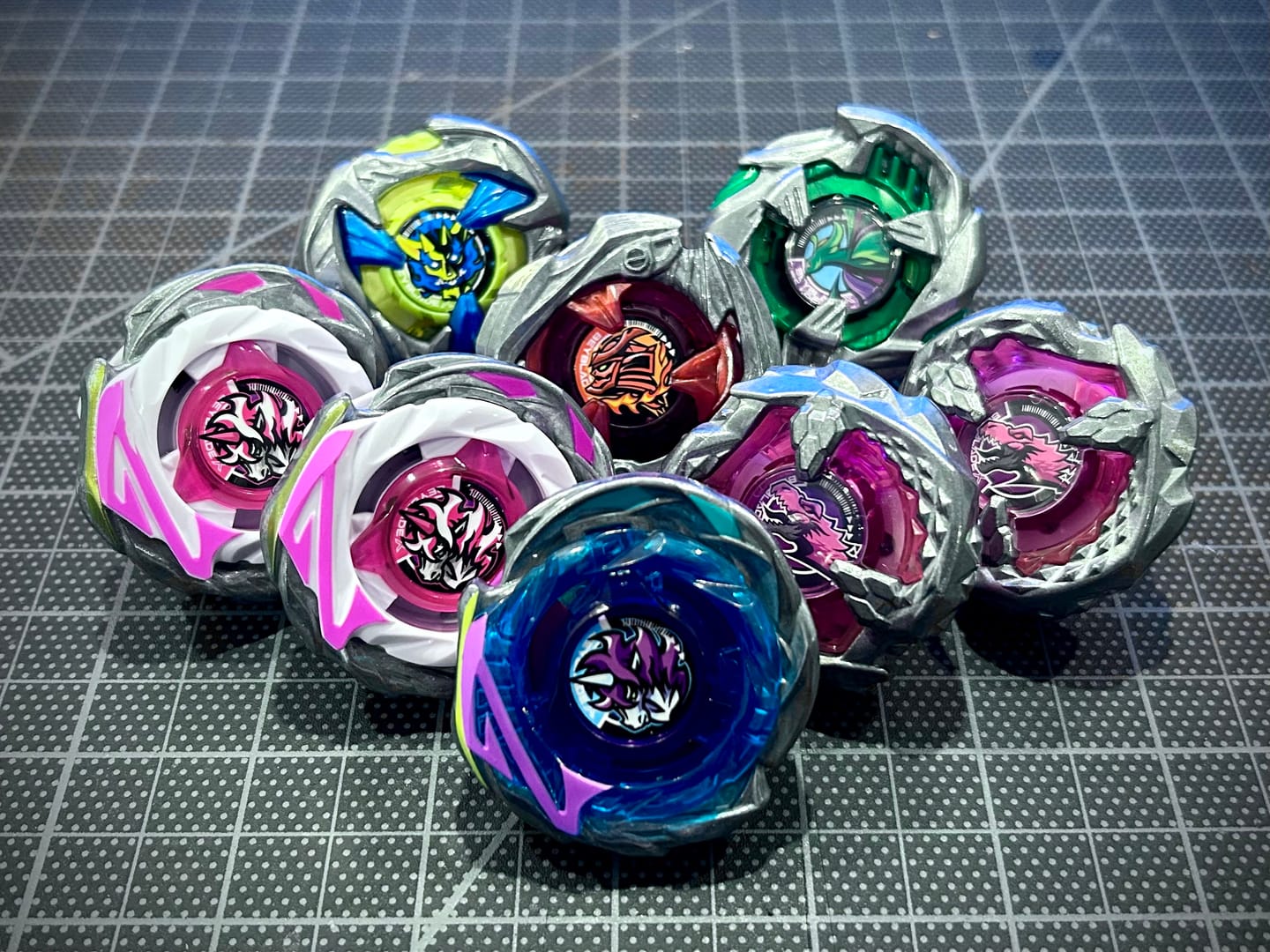 Customer photo review of [Pre-Order] Full Set Takara Tomy  Beyblade X CX-17 Random Booster Vol. 10
