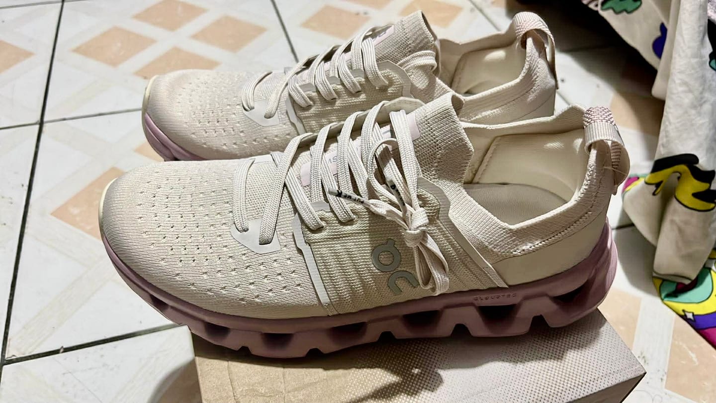Customer photo review of Cloudswift 4 Pearl Mauve - CSM
