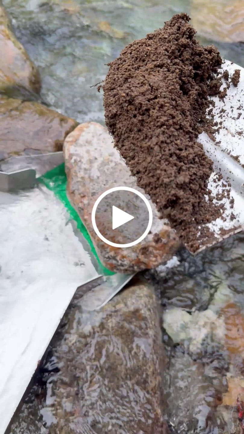 Customer video review of 12X38 Compact Sluice Box with Combo Dream Mat | Gold Prospecting Equipment