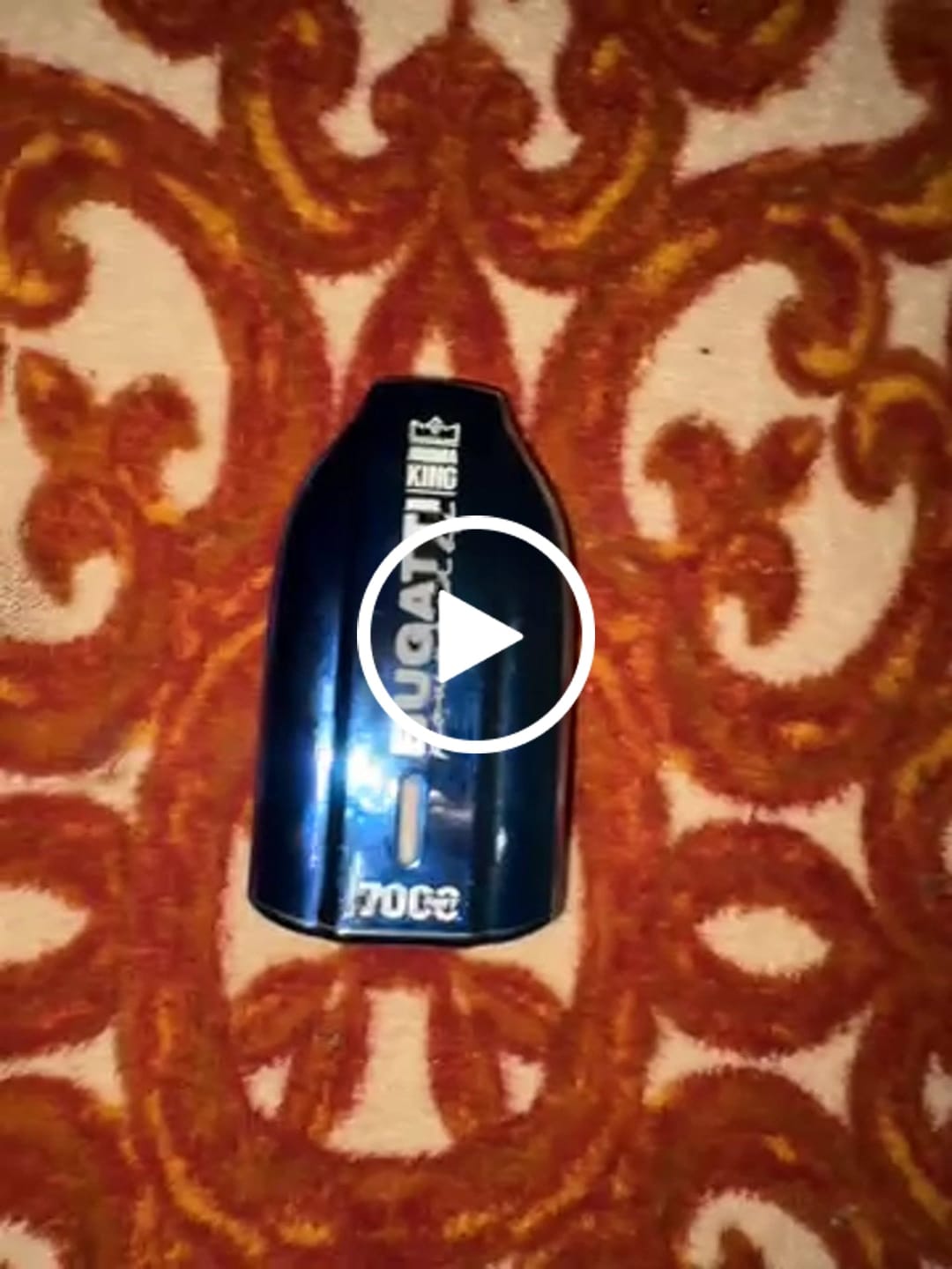 Customer video review of Aroma King - Bugatti Spaceship 7K puffs