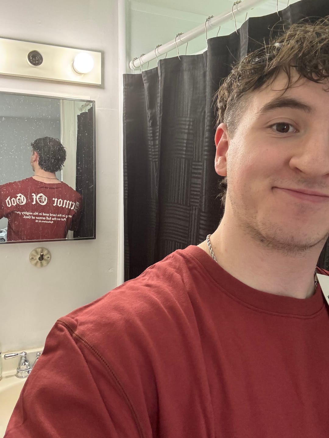Customer photo review of Mystery Oversized Tee (Retired Fabric) - Final Sale (NO RETURNS/EXCHANGES)