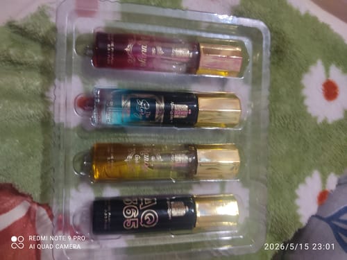 Customer photo review of Perfume Gift Set 4 Pcs Premium Perfume Spray