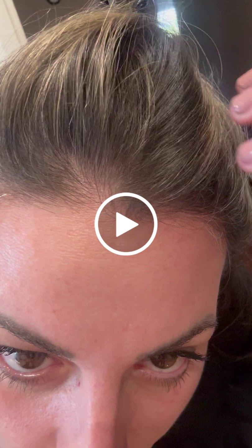 Customer video review of PEPTIDE-POWERED HAIR SERUM