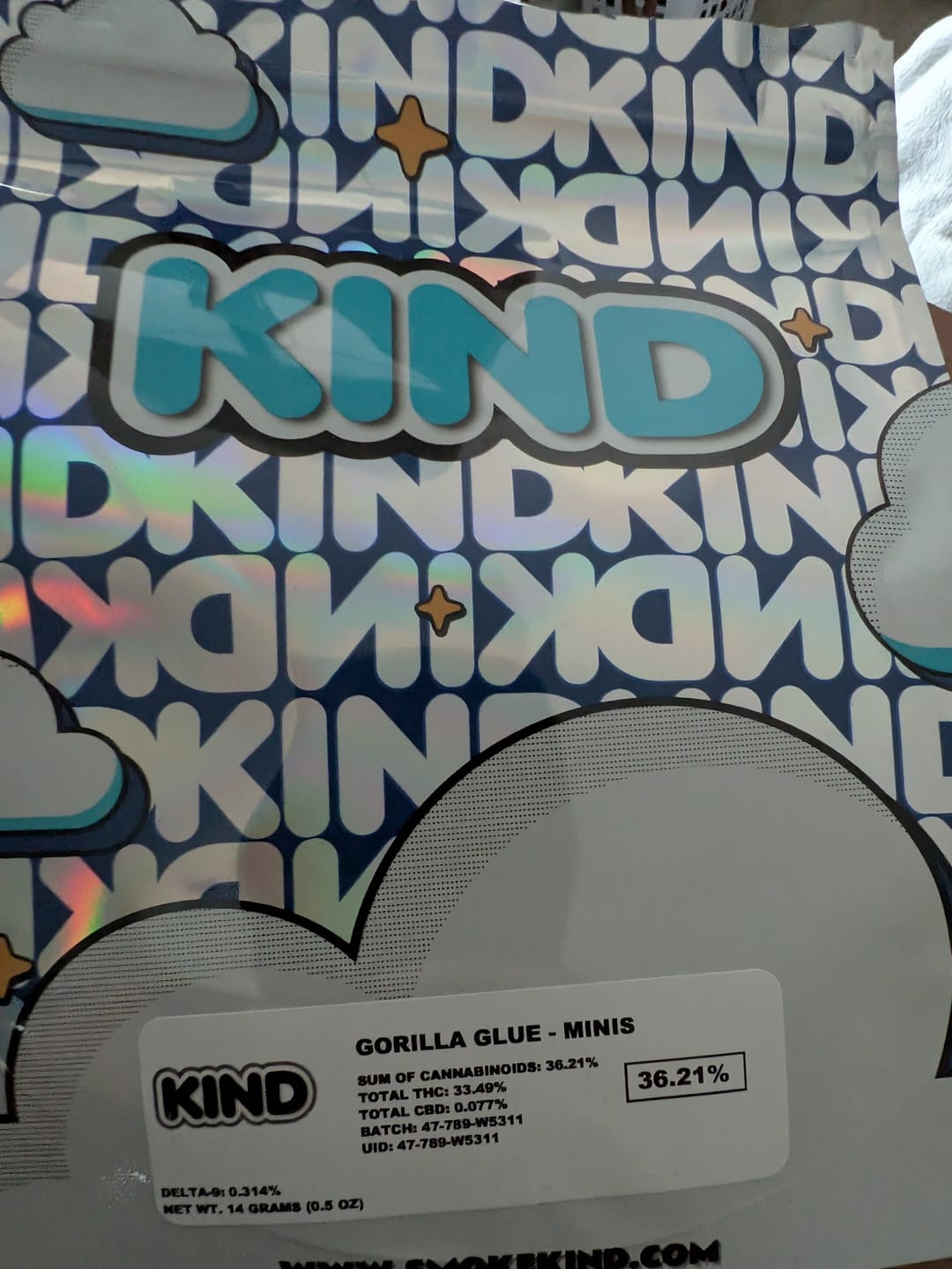 Customer photo review of Gorilla Glue - Minis - 14 Grams - Hybrid