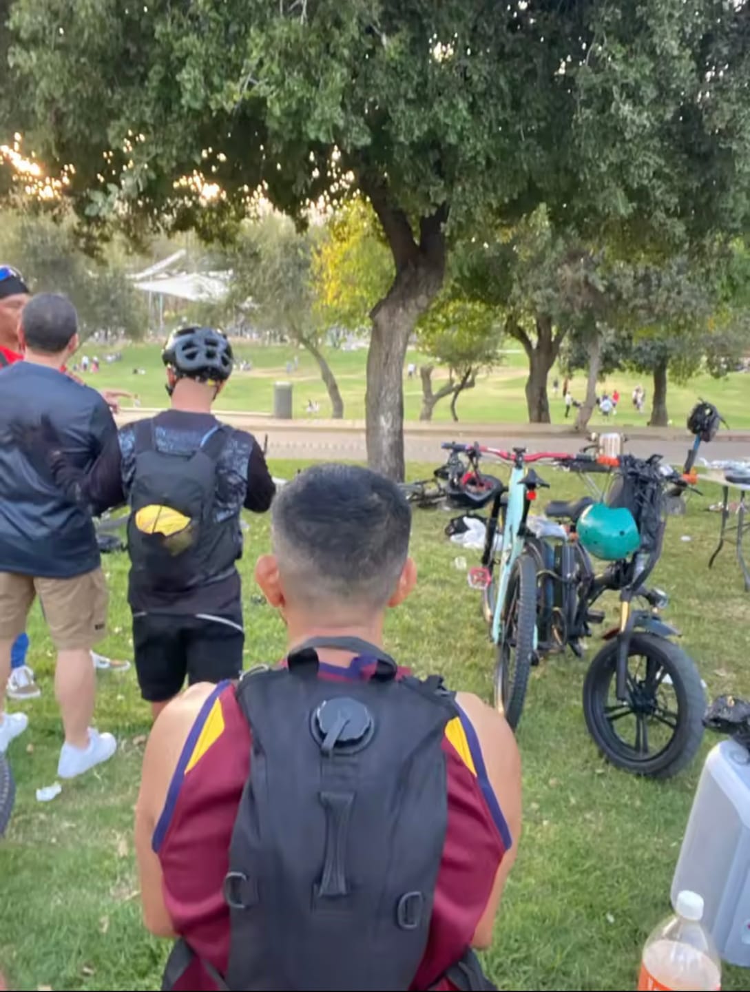 Customer photo review of Hydration Backpack