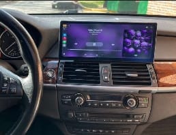 Customer photo review of 12.3'' Ultra-thin Android 14 GPS for BMW X5 X6 E70 E71 (07-13) CarPlay Android Auto