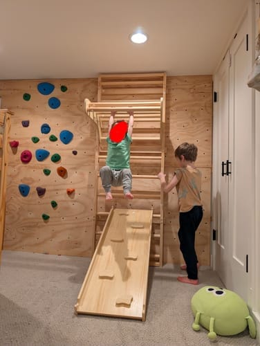 Customer photo review of Betula | Swedish Wall Ladder