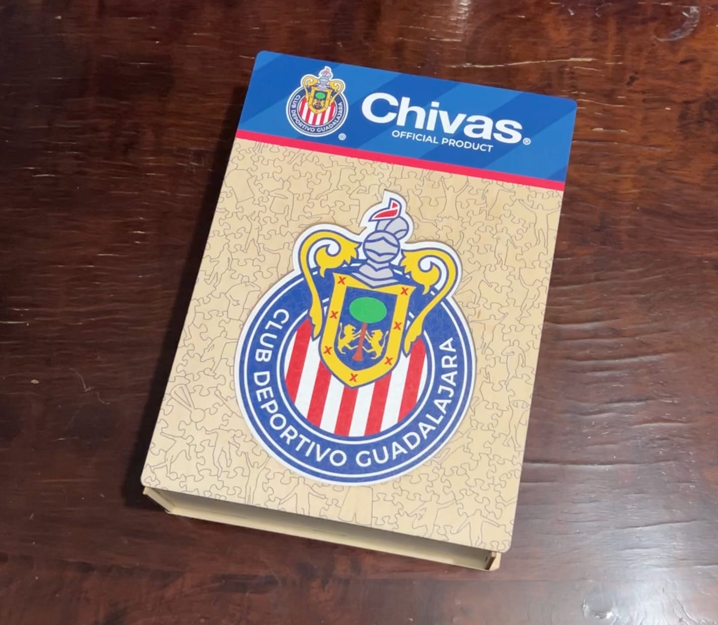 Customer photo review of Chivas Guadalajara® Escudo - Rompecabezas de Madera