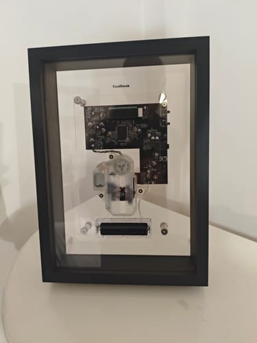 Customer photo review of M1 Music Frame CD Player
