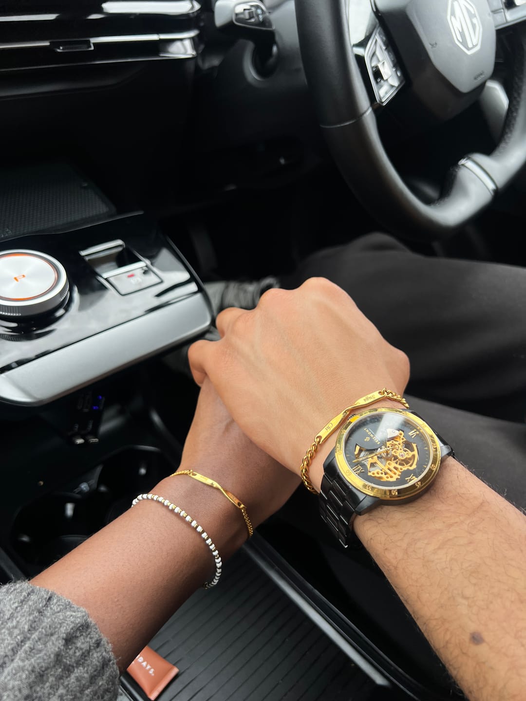 Customer photo review of Infinity Bond Matching Bracelet