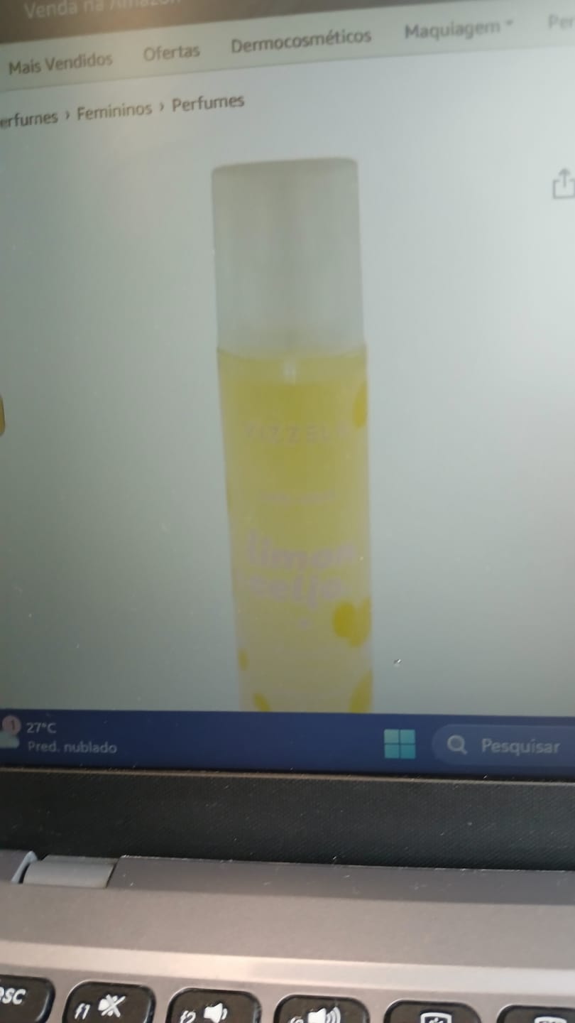 Customer photo review of Body Splash Deo Colônia Limoncello – Vizzela