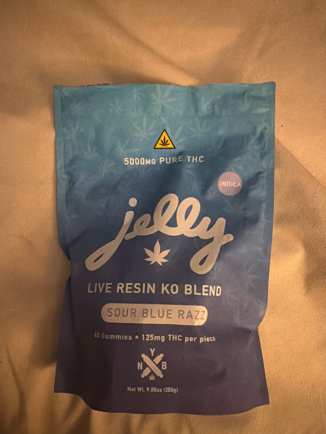 Customer photo review of Jelly D9XP Live Resin Gummies