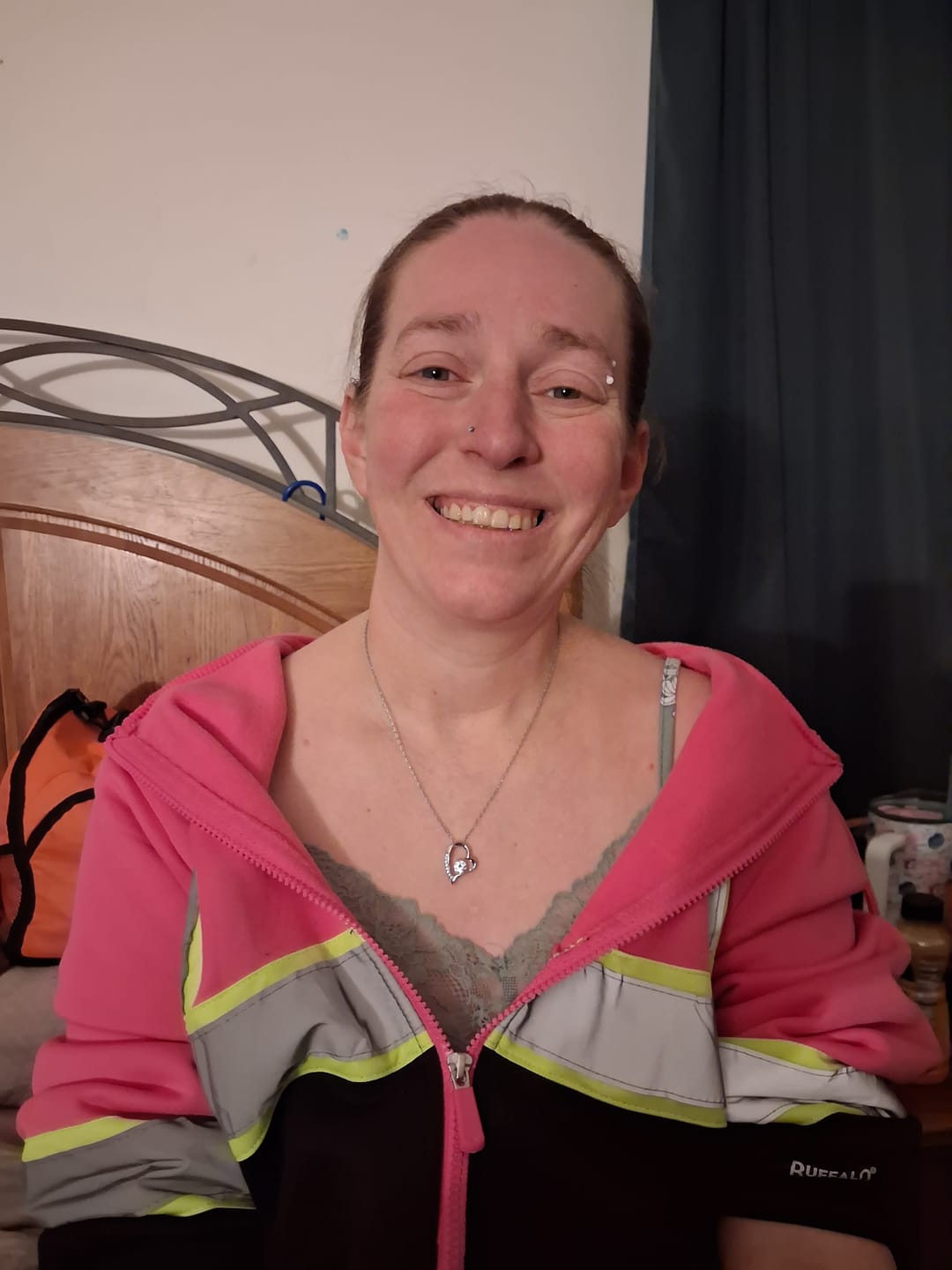 Customer photo review of Gift for Wife "Meeting You Was Fate" Necklace