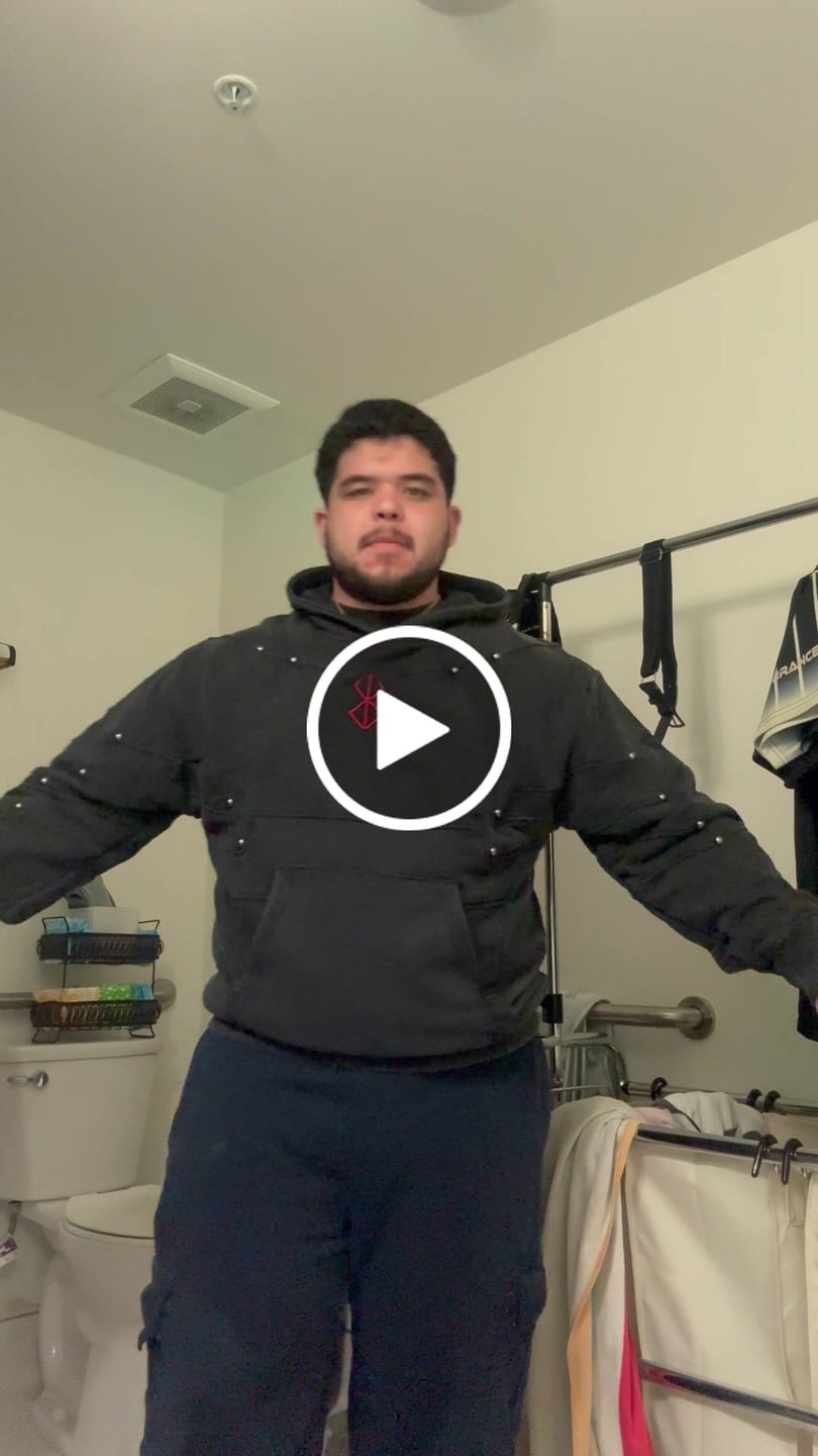 Customer video review of Tormented Armor Hoodie
