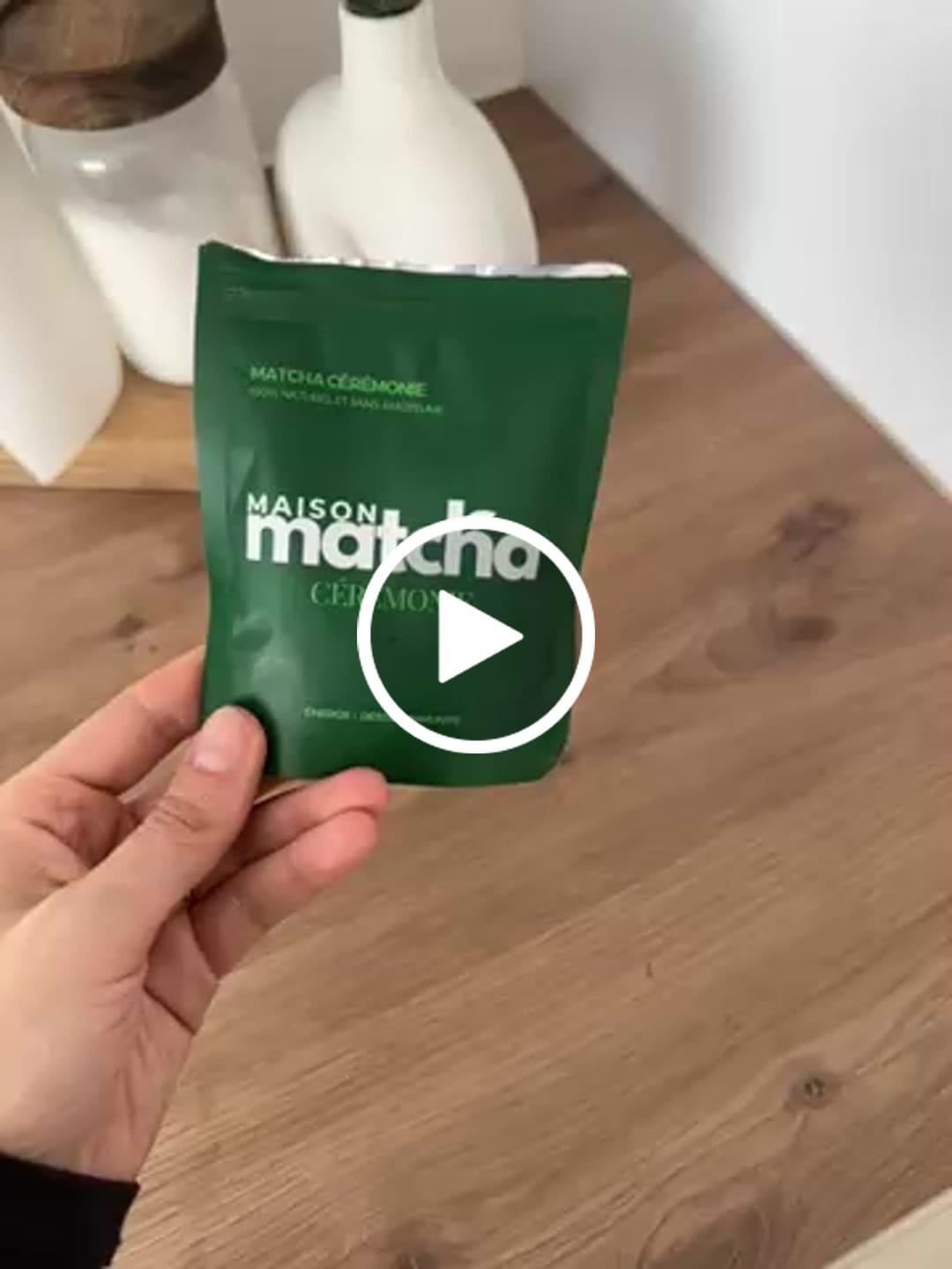 Customer video review of Matcha Cérémonie