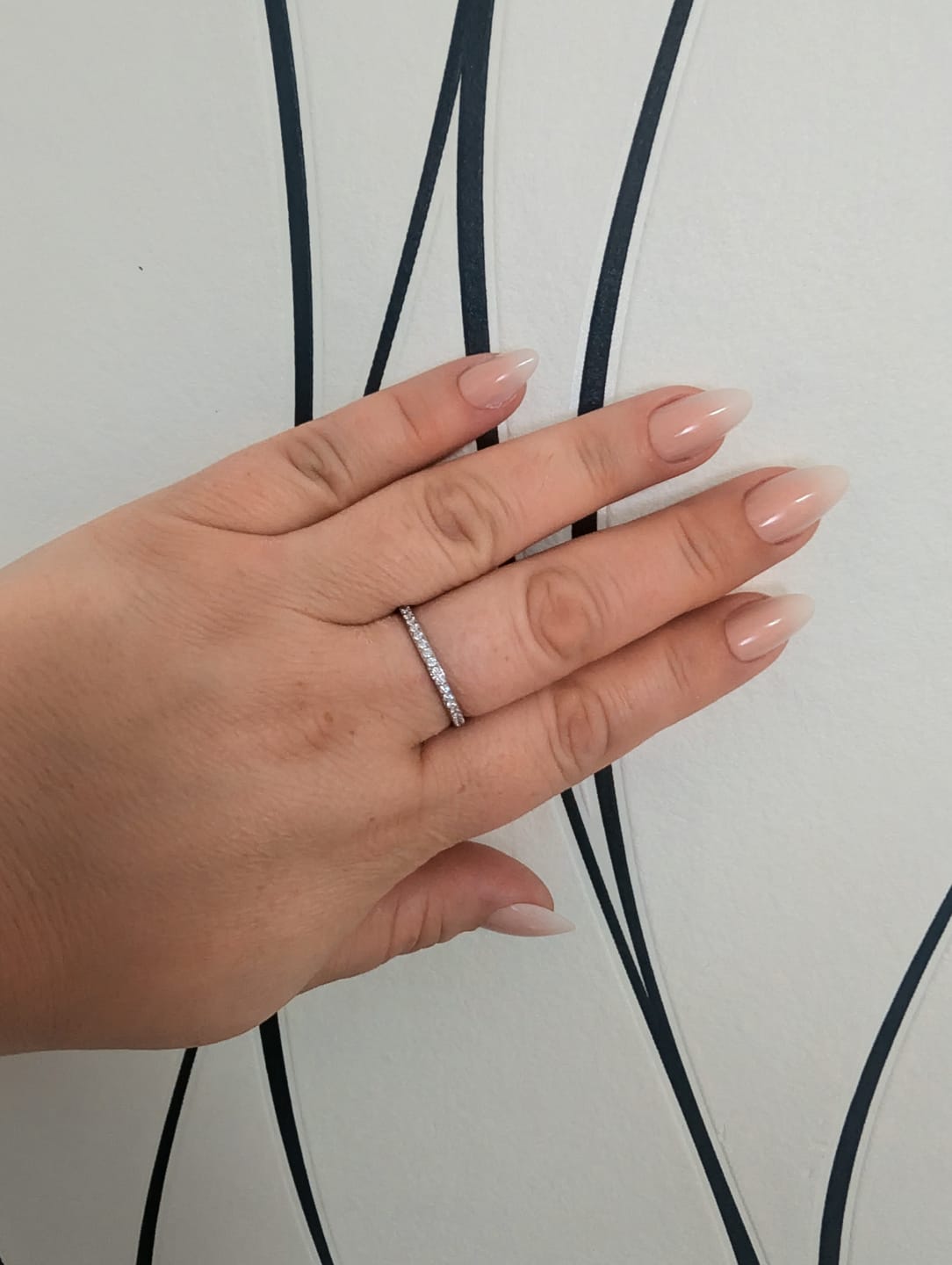 Customer photo review of Shine Ring | 18K vergoldet