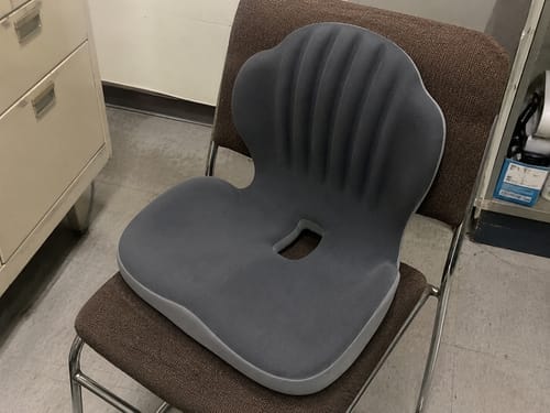 Customer photo review of SpineGuard™ Comfort Cushion