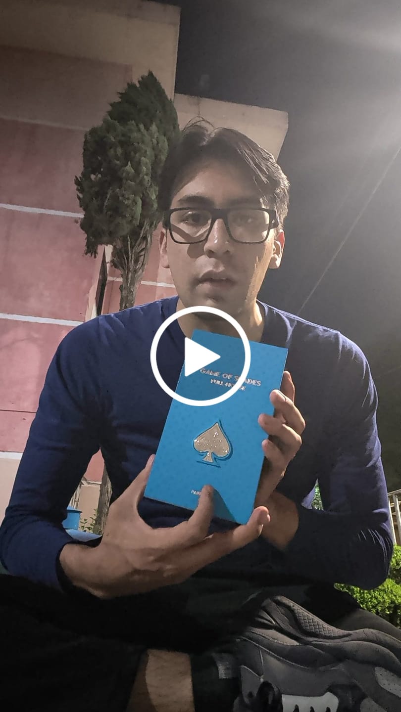 Customer video review of Perfume Unisex GAME OF SPADES FULL HOUSE PARFUM