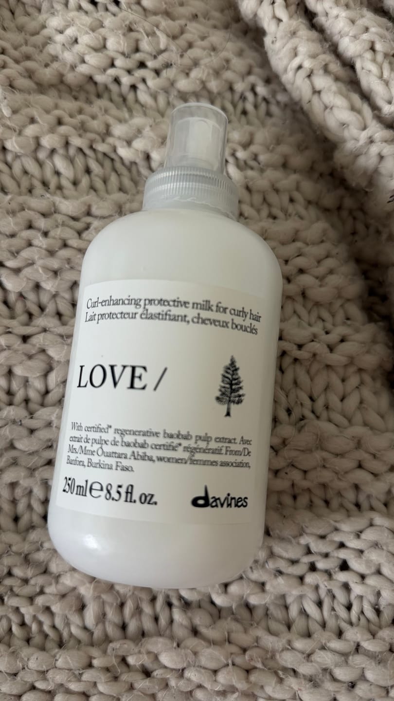 Customer photo review of LOVE CURL Enhancing Milk