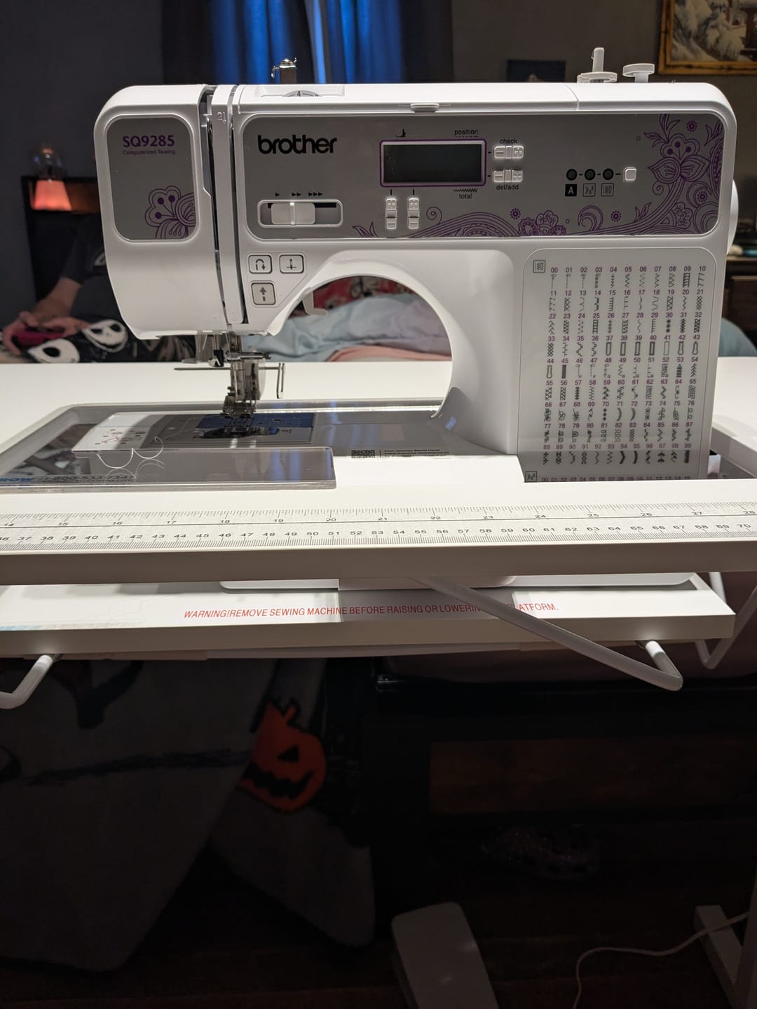 Customer photo review of Custom Sewing Machine Insert