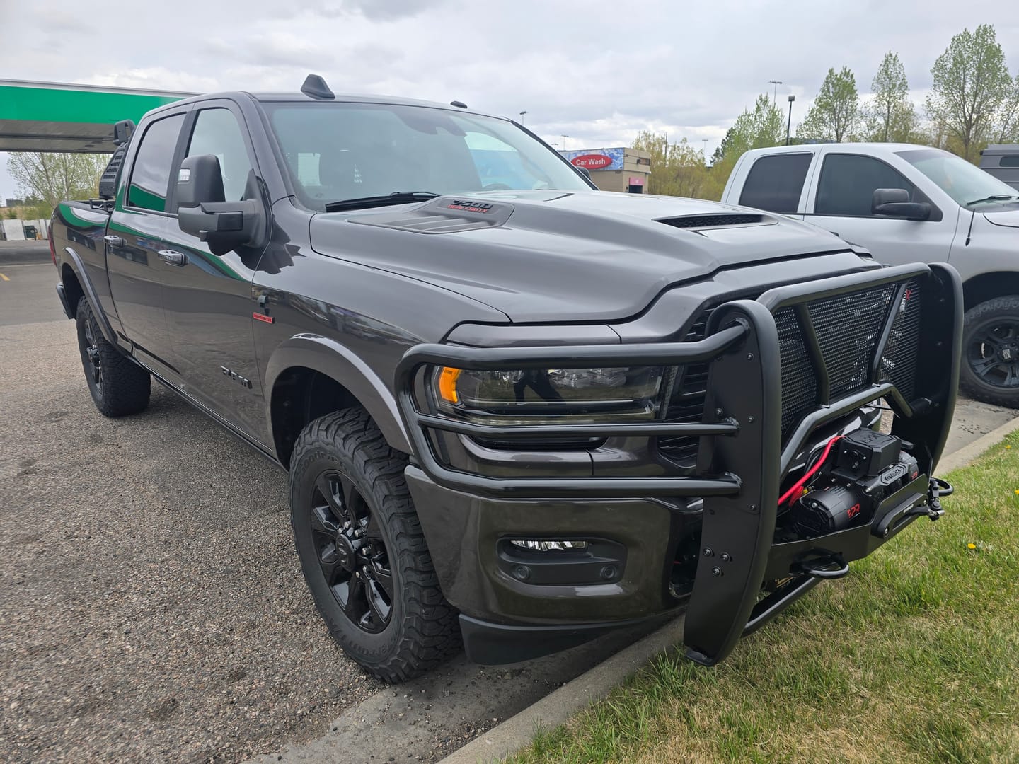 Customer photo review of OPENROAD 13,500lbs electric winch with Synthetic Rope - Panther Series 3S